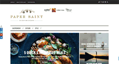 Desktop Screenshot of papersaint.com