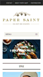 Mobile Screenshot of papersaint.com