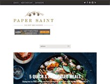 Tablet Screenshot of papersaint.com